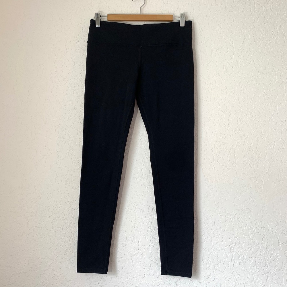Alo Yoga Airbrush Leggings Womens L Black 7/8 Full Length Athleisure Yoga Gym